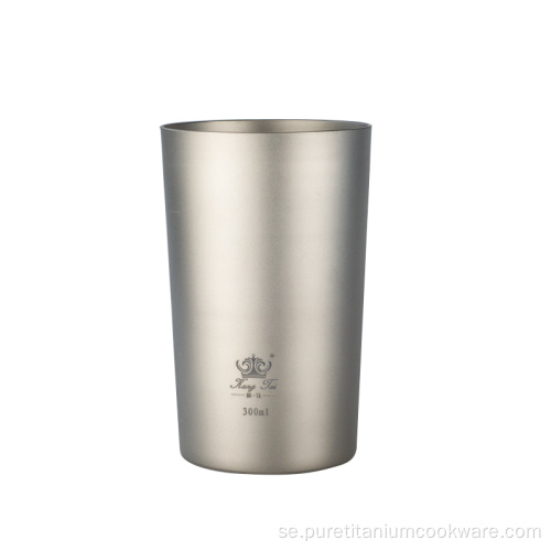 Pure Titanium Tumbler Beer Mug Cup